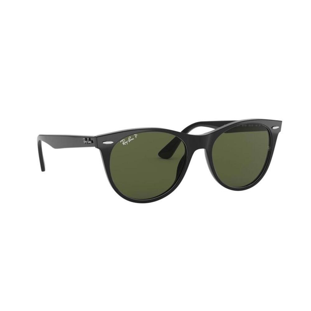 RAY BAN | NEW | WAYFARER II | 2185 901 - 58 | BLACK | GREEN - Picture 6 of 6